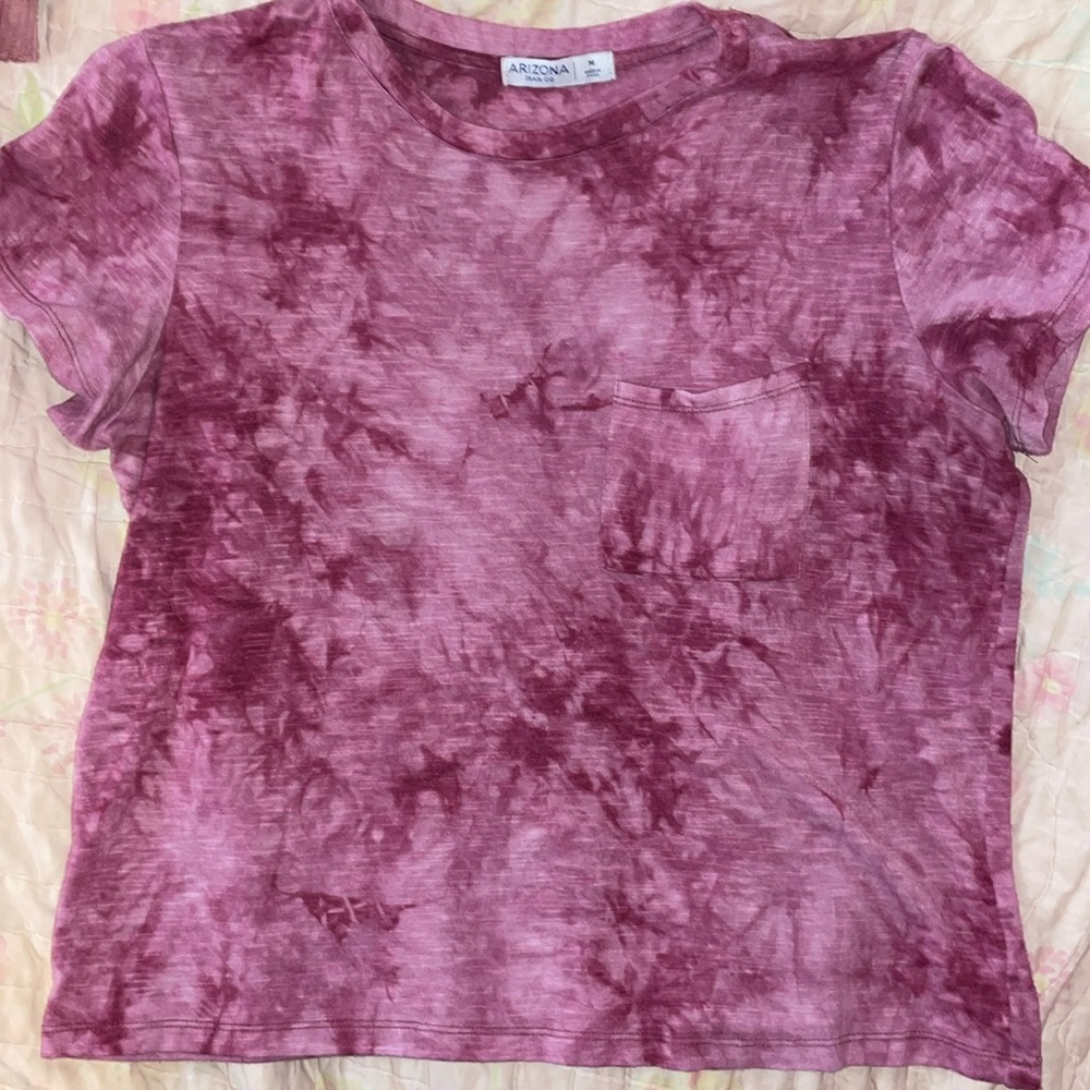 Pink Tye Dye Tee Shirt